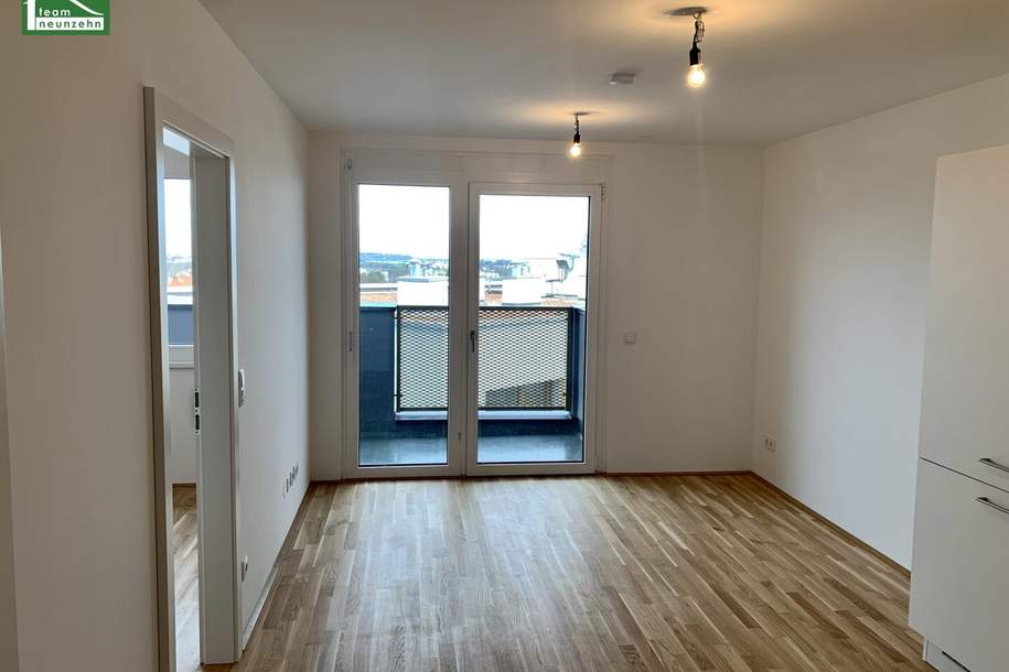 Charmante 2-Zimmer-Wohnung mit Balkon und Fernblick in Wien, Wohnung-miete, 899,00,€, 1220 Wien 22., Donaustadt