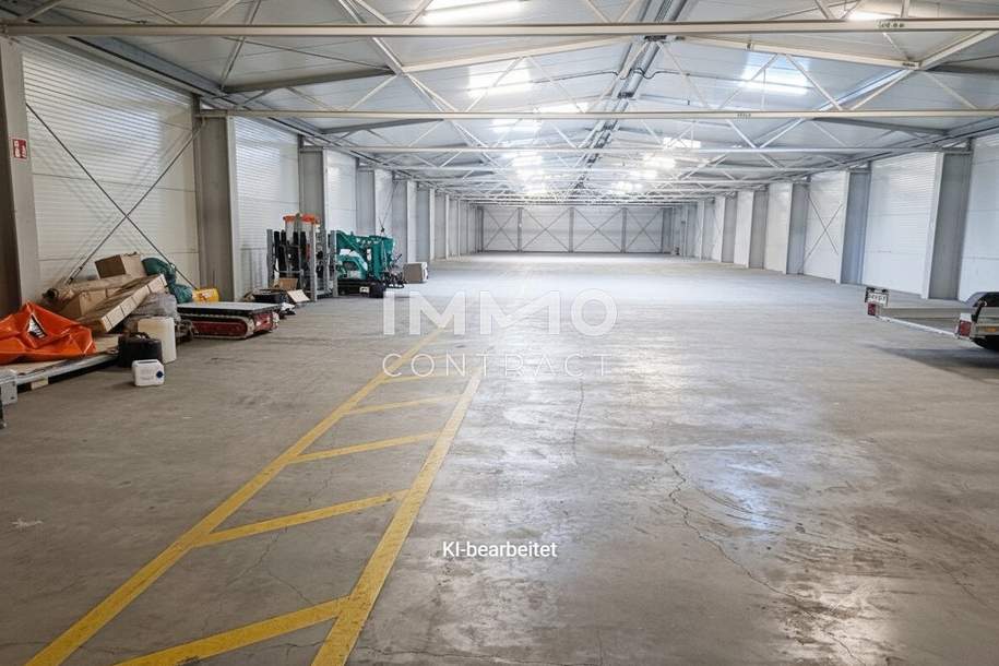 EINMALIGE 1100 m² LAGERHALLE im 1. Stock in Simmering !GREAT STORAGE WAREHOUSE WITH 1100 m² in Vienna 1110 !, Gewerbeobjekt-miete, 7.800,00,€, 1110 Wien 22., Donaustadt