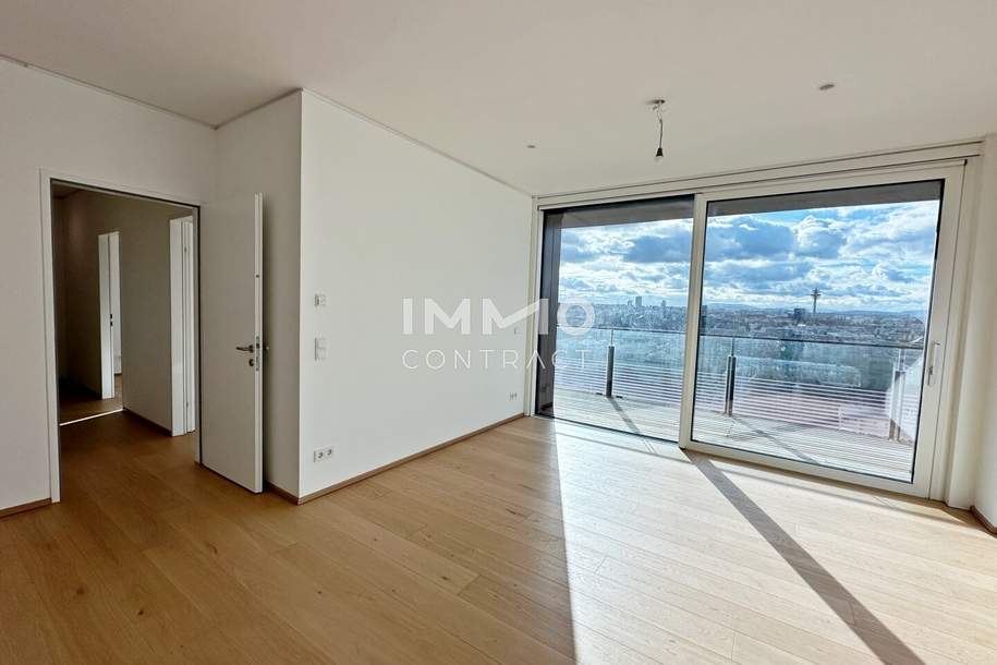 Pool am Dach, Concierge, Lounges - TOP Investment mit Aussicht beim Donaukanal, Wohnung-kauf, 348.320,€, 1030 Wien 3., Landstraße