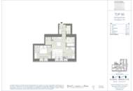 Exklusiver Dachgeschoss-Neubau – Lichtdurchflutete 2-Zimmer-Wohnung mit Klimaanlage