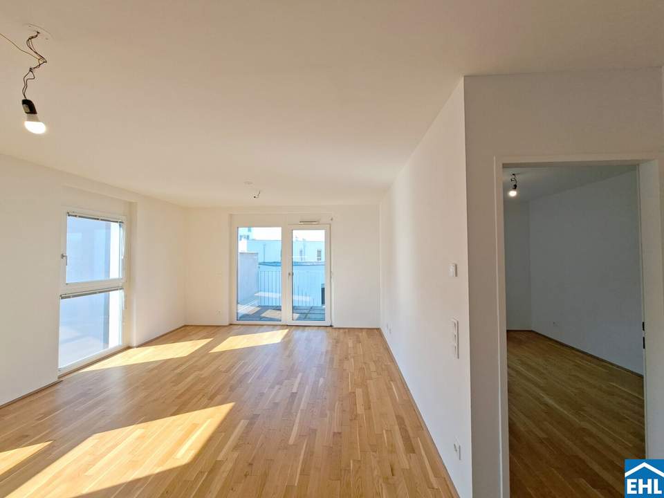 WOHNQUARTIER WILDGARTEN – 2-Zimmer mit Balkon auf der Sonnenseite Wiens, direkt am Rosenhügel