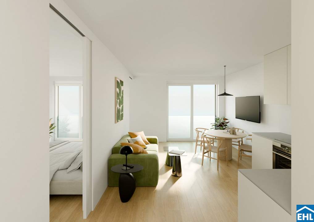 ERSTBEZUG! Hofseitige Balkonwohnung nahe U3!