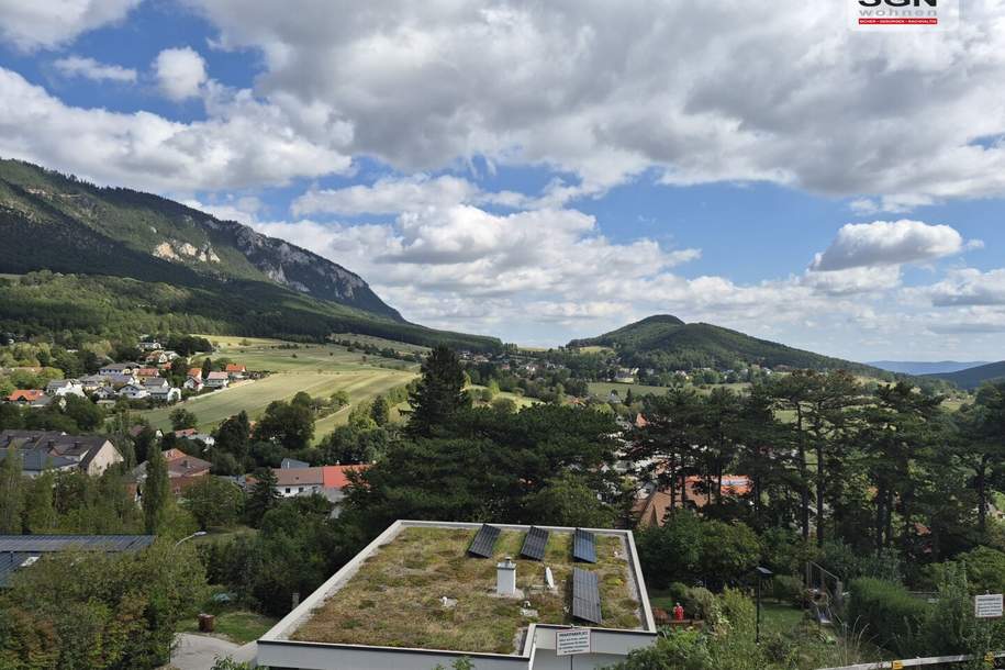Schöne 2 Zimmerwohnung mit Panoramablick, Wohnung-miete, 593,64,€, 2733 Neunkirchen