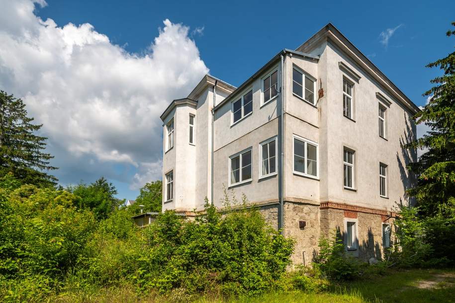 ++NEU++ Tolle Zinsvilla mit uneinsehbarem Grund in Bad Vöslau, großes Ausbaupotenzial!, Gewerbeobjekt-kauf, 990.000,€, 2540 Baden