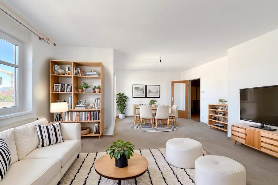 Attraktive Wohnung mit großzügigem Wohnbereich, Tiefgarage und Balkon, Wohnung-kauf, 259.000,€, 3430 Tulln
