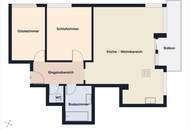 3-Zimmer-Wohnung in Dornbirn Zentrum mit Südbalkon und Lift