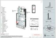 DANUBEFLATS: Elegant möbliertes Studio mit Cityblick: Doorman, Gym, Spa, Pool, Lounges - Internet inkl. - Tiefgaragenstellplatz möglich!