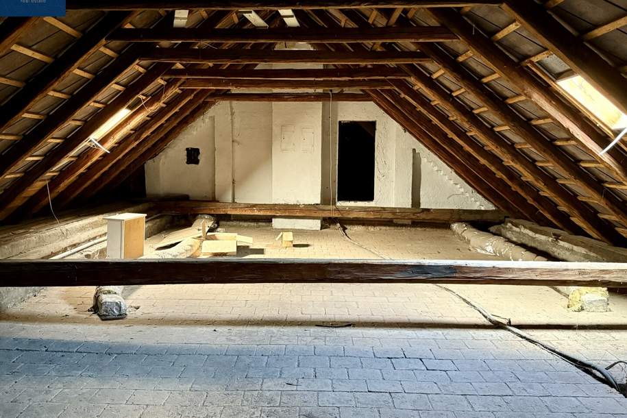 IM ZENTRUM von Zwettl -TOP Preis - ROHDACHBODEN mit Terrasse - Entwicklung -, Gewerbeobjekt-kauf, 39.000,€, 3910 Zwettl