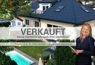 VERKAUFT!!! Großzügiges, modernisiertes Einfamilienhaus mit Pool in schöner Lage in Baden bei Wien!