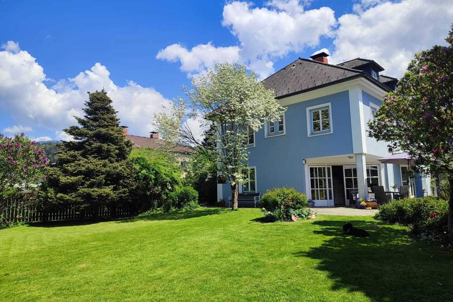 Zentrumsnah wohnen & arbeiten – Großzügiges Stadthaus mit parkähnlichem Garten in Spittal an der Drau, Haus-kauf, 690.000,€, 9800 Spittal an der Drau