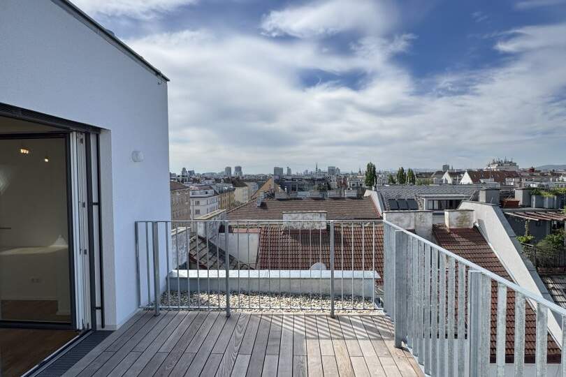 Exklusives Penthouse mit Terrasse in Toplage – moderner Erstbezug nahe Augarten!, Wohnung-kauf, 1.050.000,€, 1020 Wien 2., Leopoldstadt