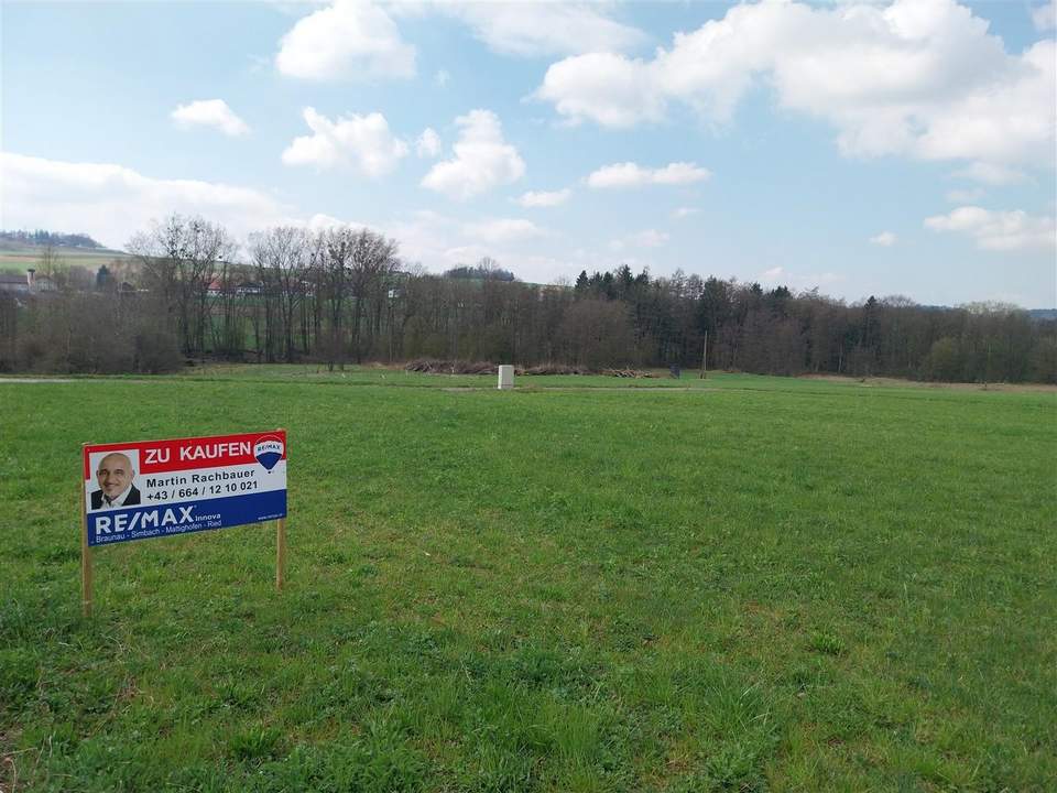 Baugrund in Neubausiedlung