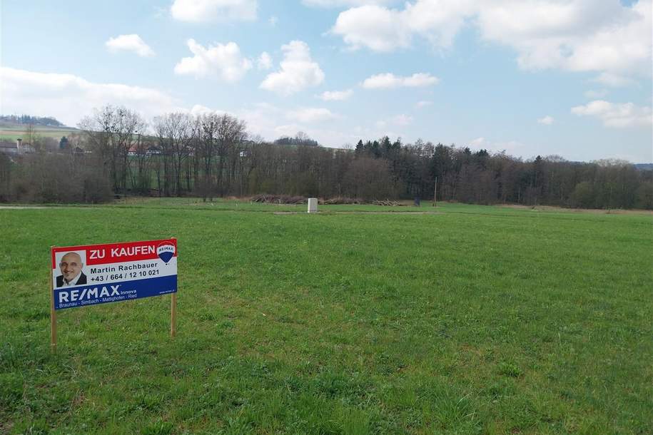Baugrund in Neubausiedlung, Grund und Boden-kauf, 71.000,€, 4942 Ried im Innkreis