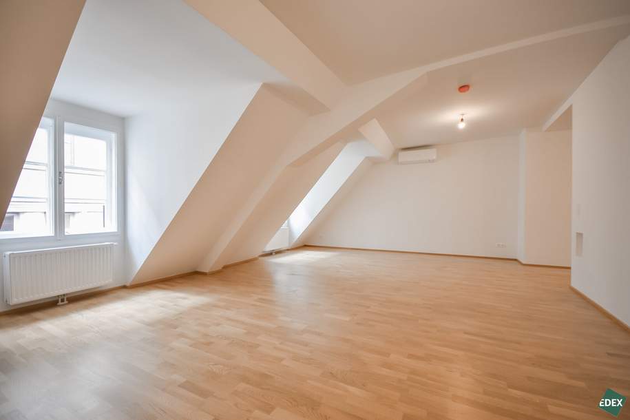 Wunderschönes 3-Zimmer-Dachgeschoß mitten im 1. Bezirk, Wohnung-miete, 2.487,45,€, 1010 Wien 1., Innere Stadt