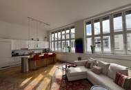 UNBEFRISTET! Stylische, absolut tolle DG-Wohnung mit ca. 43 m² grosser O/W-Terrasse ab Juni 26! 1040!