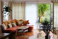 Stadtwohnung in Maxglan mit Gartenidylle – 3-Zi-Wohnung direkt an der Glan - eigener Parkplatz inkl.