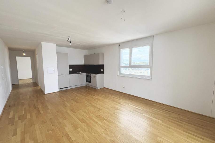 Q11 Leben in Simmering - 3-Zimmer-Loggiawohnung mit Deckenkühlung - genießen Sie DIESEN Ausblick!, Wohnung-miete, 1.299,00,€, 1110 Wien 11., Simmering