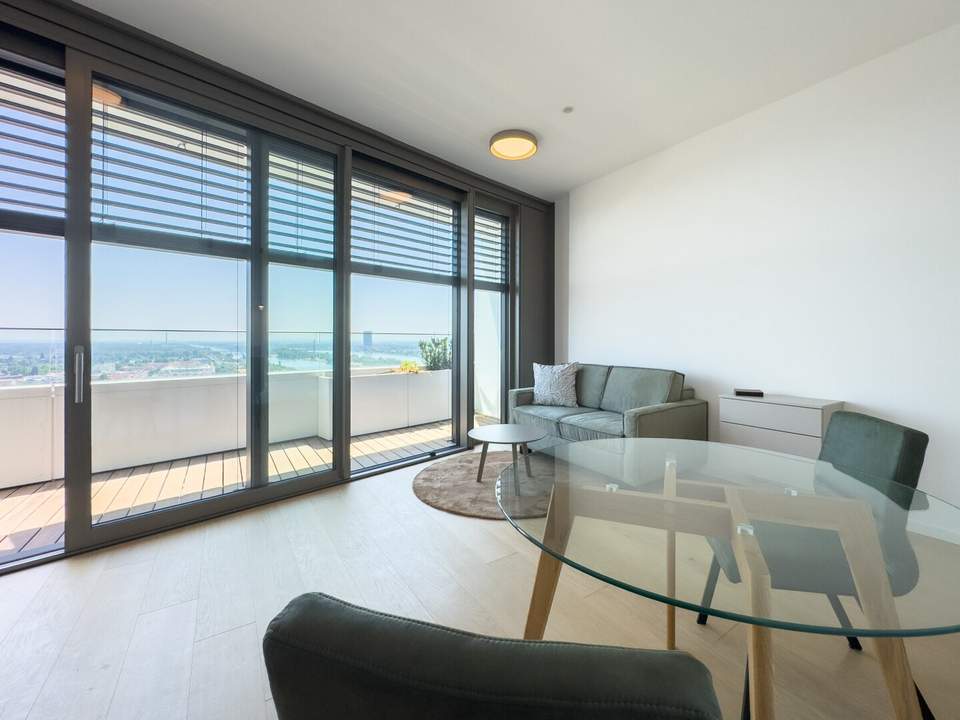 LUXUS ÜBER DEN DÄCHERN WIENS – IHR APARTMENT IM HÖCHSTEN WOHNTURM ÖSTERREICHS