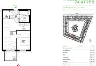 Moderne 2 Zimmer Wohnung mit Balkon