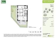 Gartentraum mit 4.Zimmer im Erstbezugs-Neubau (tolle Raumhöhe bis zu 2,80m) im begehrten "Hirschfeld" - Provisionsfrei