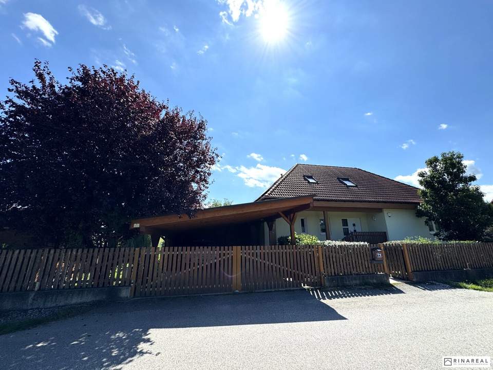 MOLLRAM - Einfamilienhaus mit ca. 1.268 m² Eigengrund | Baujahr 2009 | Sauna & Whirlpool | Luftwärmepumpe, PV-Anlage, Klimaanlage uvm.
