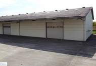 Industrie- / Werkshalle in St. Valentin - 1268 m² zur Miete für Ihre Geschäftsideen, zzgl. überdachte Freifläche 282 m²