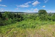 Sonniges Grundstück mit Traumaussicht und hoher Baudichte 0,2-0,8
