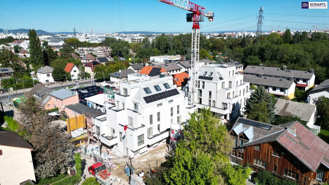 Herbstaktion! Ideale Kleinwohnung mit sonniger Terrasse! TOP-Neubauprojekt im Grünen + Klimaaktiv Bronze + Wärmepumpe und Solaranlage + Ideale Raumaufteilung und Terrasse + Garage + Beste Vermietbarkeit!