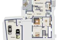 Zweifamilienhaus mit Garten, Balkon und Kamin in ruhiger bester Lage von Kapfenberg!