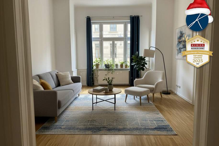 Traumhaftes Altbau-Juwel - kreisförmig begehbar!, Wohnung-kauf, 599.000,€, 1190 Wien 19., Döbling