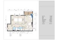 vermietete 3-Zimmer-Wohnung, Erstbezug nach Sanierung