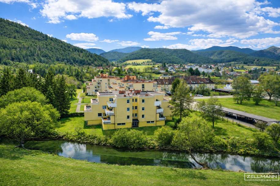 PERNITZ | Moderne, luxuriöse Wohlfühlwohnung | inkl. Tiefgaragenplatz und moderner Möblierung | ZELLMANN IMMOBILIEN, Wohnung-kauf, 249.000,€, 2763 Wiener Neustadt(Land)