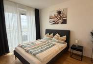 Apartment mit Designermöbeln + WEITBLICK & Pool, Sauna, Fitness und vielen Extras!