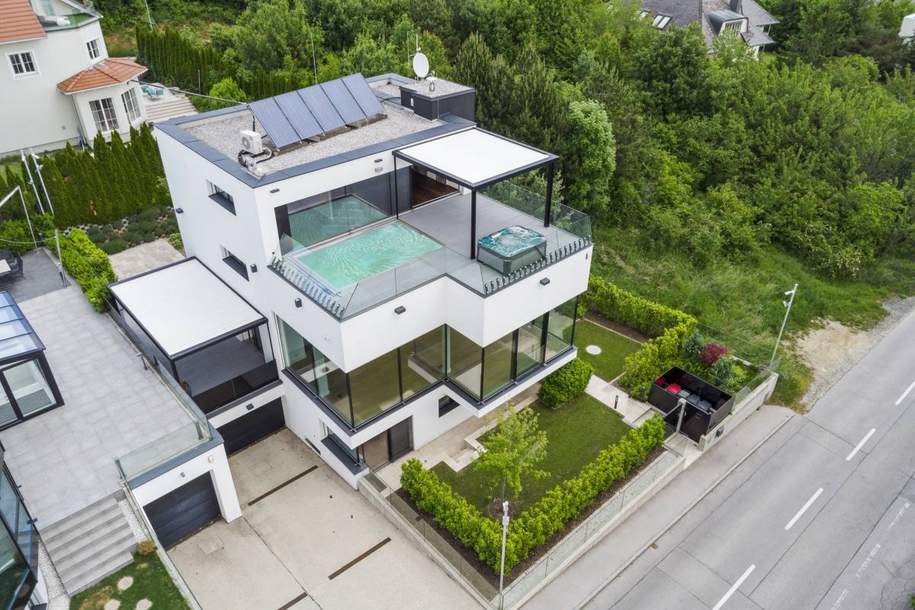 ++ LUXUS PUR ++ ARCHITEKTENVILLA beim ÖLBERG, Haus-kauf, 3.490.000,€, 3400 Tulln
