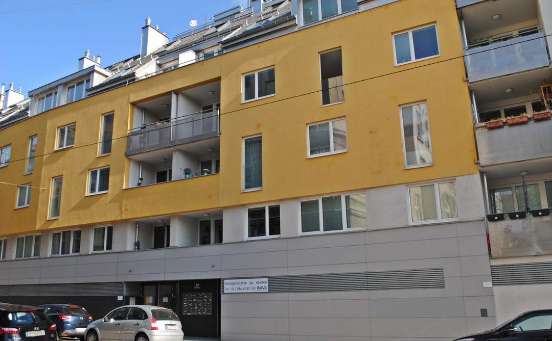 Südseitige Balkonwohnung mit 2 Zimmern nächst Jörgerstraße und Elterleinplatz