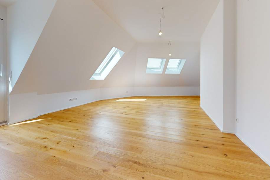 First occupancy! Modern penthouse flat with open space in a quiet location, Wohnung-kauf, 438.000,€, 1050 Wien 5., Margareten