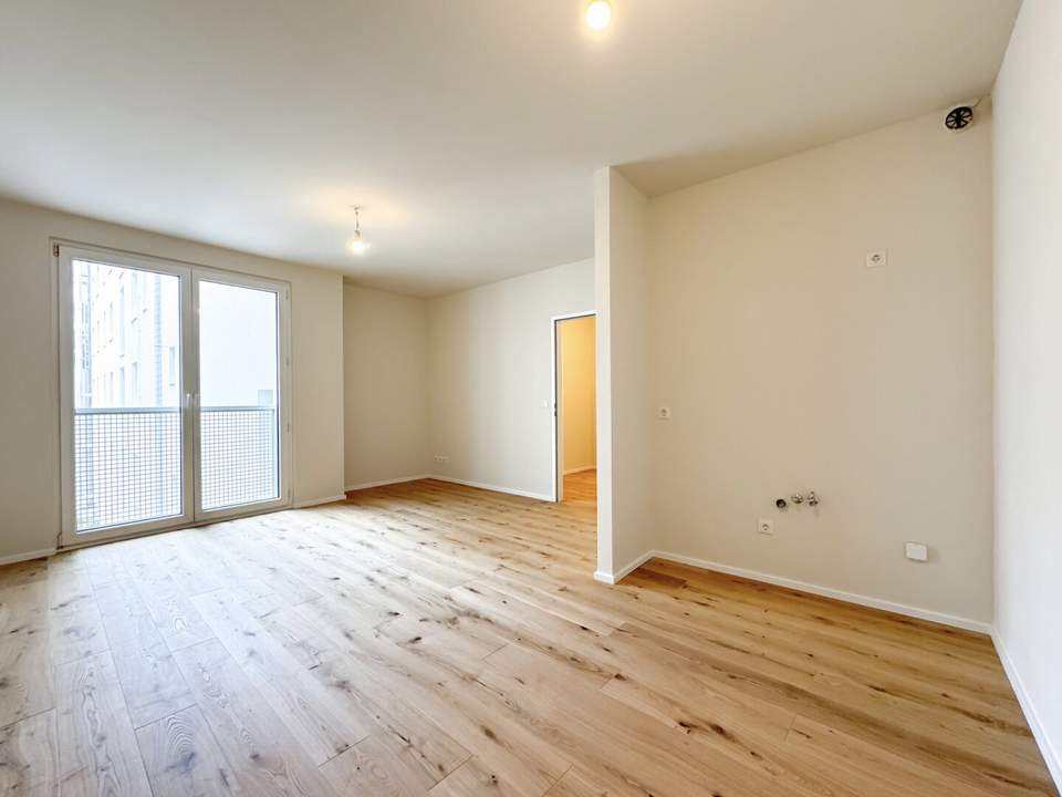 WOHNEN MITTEN IM VIERTEN - Urbane Lebensqualität in Zentrumsnähe - 1-Zimmer-Wohnung mit moderner Ausstattung