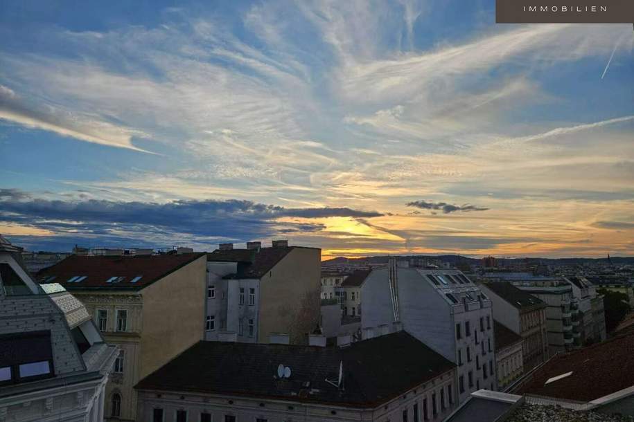 SONNENUNTERGANG UND URLAUBSGEFÜHL MITTEN IN DER STADT, Wohnung-miete, 3.100,30,€, 1050 Wien 5., Margareten
