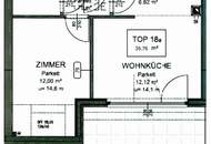 LORYSTRASSE, U3-NÄHE, vermietetes 37 m2 Dachgeschoss mit 13 m2 Terrasse, Wohnküche, 1 Zimmer, Wannenbad, Garage möglich