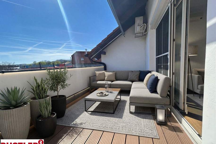 Helle 4-Zimmer Wohnung mit Terrasse, Wohnung-miete, 2.456,60,€, 2344 Mödling
