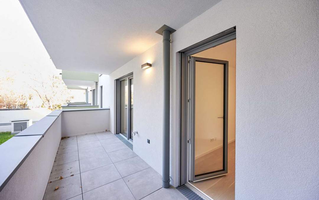 Ihr Rückzugsort im Grünen – charmante 3-Zimmer-Wohnung nahe der Donau! ERSTBEZUG!
