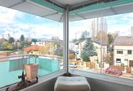 In absoluter Ruhelage bei der alten Donau, komplett möbliert