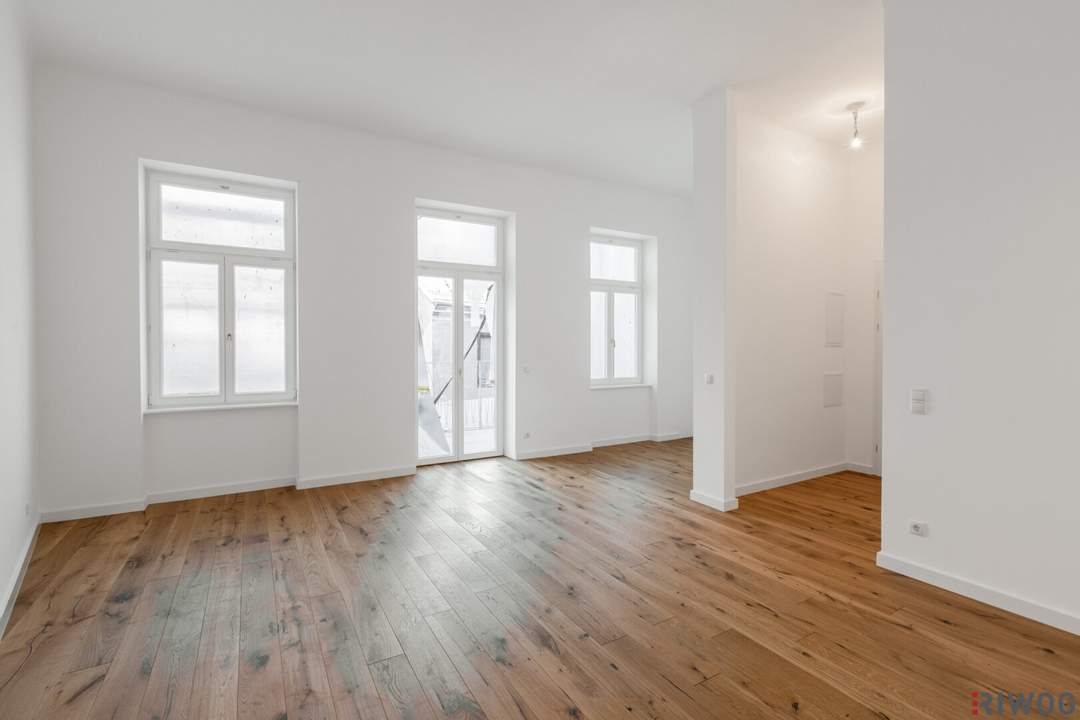 PERFEKTE 2 ZIMMER ALTBAUWOHNUNG MIT 8M² BALKON II PRESTIGE UND ELEGANZ II WOHNEN IM DENKMALGESCHÜTZEN MÖDLINGER STADTJUWEL II FUSSGÄNGERZONE