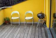 Sonnige 4 Zi-Dachgeschosswohnung mit Terrasse und Balkon!