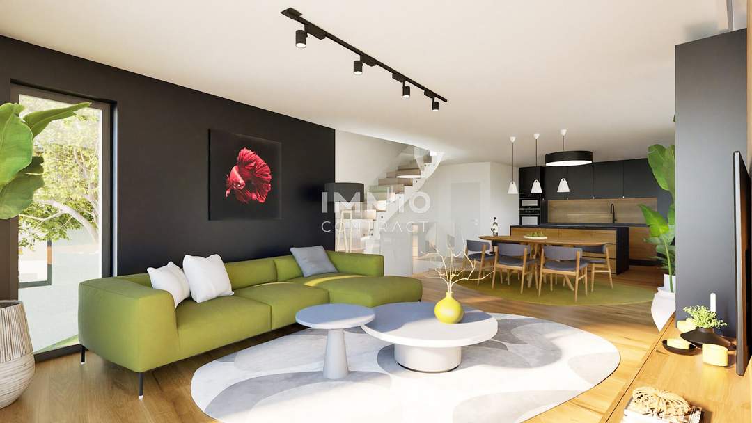 Leben im Grünen – moderne Neubau-Doppelhaushälfte in naturnaher Umgebung und Nähe zur Stadt Wien