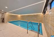 Gemütliche 1,5 - Zimmerwohnung mit Balkon, Hallenbad und Spabereich Nahe Privatklinik Döbling