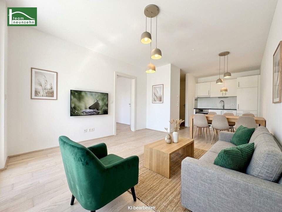 Urbaner Wohnkomfort in der Waagner-Biro-Straße – Moderne 2-Zimmer-Wohnung mit Balkon