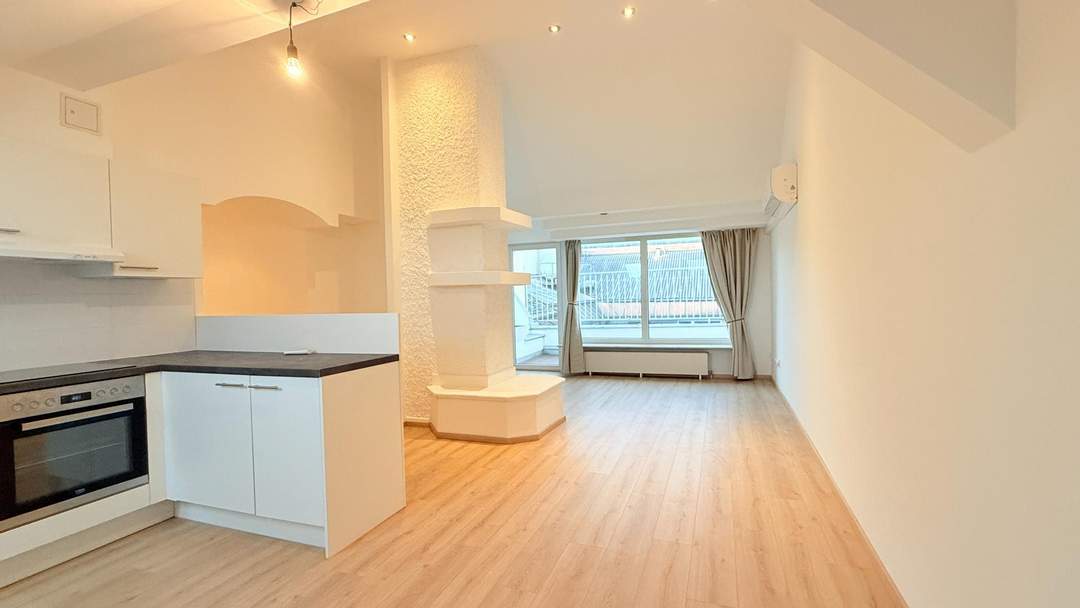 Freier Himmel über dem Servitenviertel/Clusiusgasse ca. 73 m2 mit Terrasse!