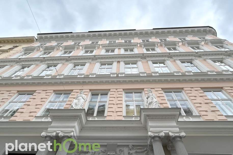 Büro mit Stil &amp; Substanz – Repräsentative Altbaufläche in Wiens bester Lage, Gewerbeobjekt-miete, 3.735,27,€, 1010 Wien 1., Innere Stadt