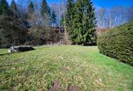 Baugrundstück mit großem Garten